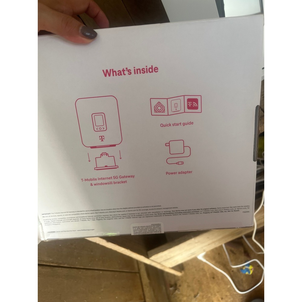 T-Mobile Internet 5G Gateway Home Router White Fast Wireless Internet - Picture 3 of 4